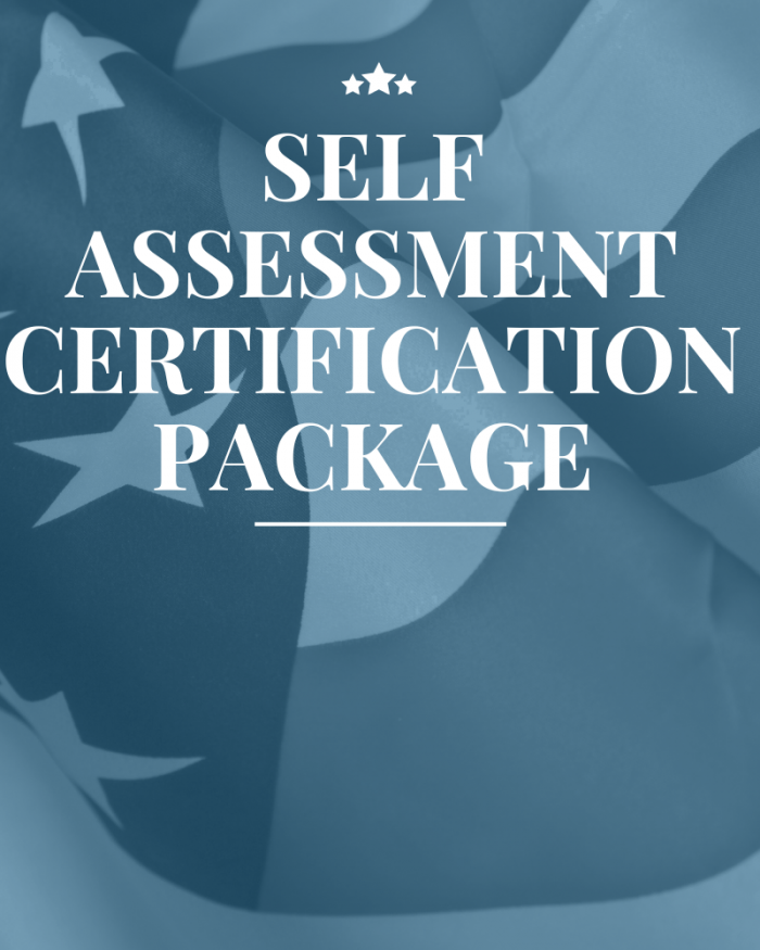 Self Assessment Certification Package
